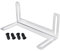 Vdaxvme PC Water Cooling Radiators Bracket 120mm Fan Mount Metal Stand for Pumps Tanks Reservoir Black