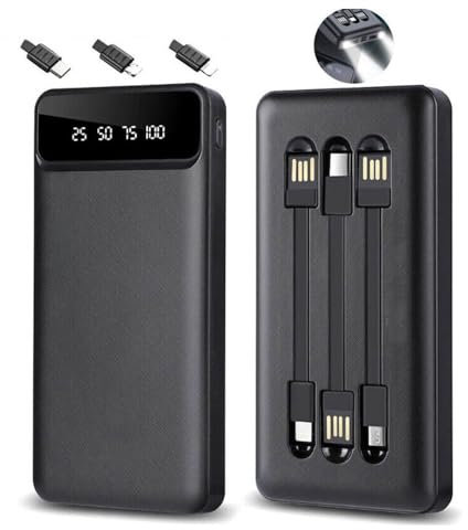 6000mah Mobile Power Bank Mobile Phone Backup Battery Convenient Charging