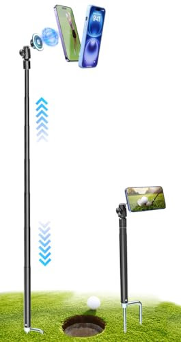 Golf Monopod with Magnetic Phone Holder
