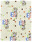 Baby Delux Wickelauflage Wickelunterlage 60x75 cm weiche Wickeltischauflage Baumwolle wasserdicht waschbar (Eulenpaar beige)
