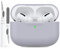 AHASTYLE Silikon Hülle für Airpods Pro Mit Reinigungsstift Schutzhülle und Haut Case für AirPods Pro [Front-LED Sichtbar] [Kabelloses Laden] Kompatibel mit Apple Airpods Pro 2019