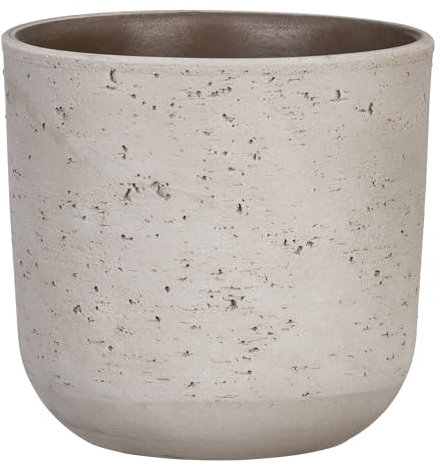 Scheurich Pot de Fleurs en céramique, basalto, 20 cm