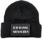 Beanie Mütze mit Spruch: Ich Hasse Menschen | Strickmützen für Damen und Herren | Witziges Geschenk für Frauen und Männer | Wintermütze | OneSize | Geschenkidee