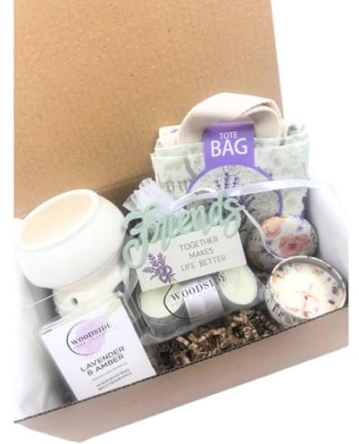 Friends - Lavender Home Fragrance Candle & Burner Treat Box Hamper