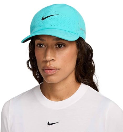 Nike Dri-Fit ADV Club Unstrukturierte Tennis-Cap, Dusty Cactus/Black, FB5598-345, L/XL