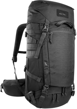Tatonka Pyrox 45+10 BC - Tourenrucksack mit großer Frontöffnung, MOLLE-System, Bodenfach, Regenhülle und stufenlos einstellbarem Rückensystem - 55 Liter