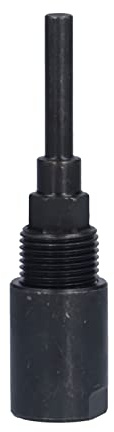 Qudinip Router Collet Extension Chuck, Legierstahl Runder Schaft für Holzbearbeitung mit Hoher Konzentration ohne Schüttelndes Biegen (1/4 Handle)