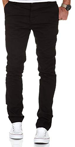 Amaci&Sons Herren Slim Fit Stretch Chino Hose Jeans 7100