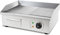 Vertes Piastra per griglia elettrica professionale, potenza 3000 watt, alloggiamento in acciaio inox, temperatura regolabile da 50 a 300°C, griglia plancha elettrica con superficie 55x35cm