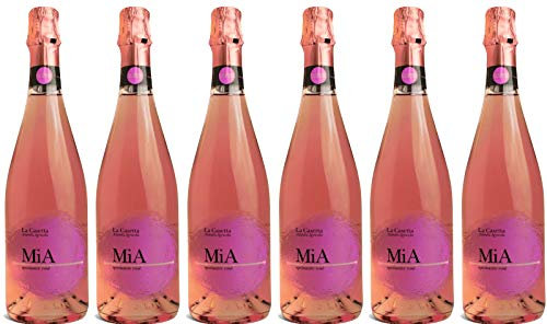 6 Bottiglie di MiA Vino Spumante di Qualità Rosé Brut