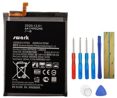 Swark Akku EB-BN770ABY Kompatibel mit Galaxy Note10 Lite SM-N770F with Tools