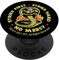 PopSocket : PopGrip Cobra Kai Schlag zuerst zu Kobra Logo PopSockets mit austauschbarem PopGrip