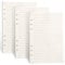 FYY 3 Packungen A5 Papier Linie, Refill Paper 135 Blätter (270 Seiten) für 6 Ring Binder Notizbuch,Nachfülleinlagen für Filofax A5,Notizen,Tagbuch,Skizze,DIY,Bullet Journal,Malerei (Linie)
