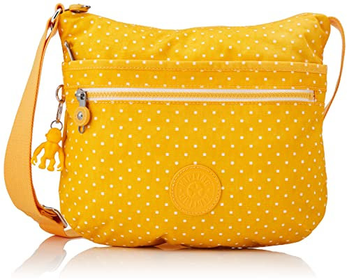 Kipling Damen Arto Umh ngetaschen, Soft Dot Gelb, Einheitsgröße EU