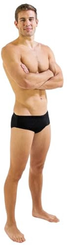 Finis Aqua Short Solid Black 36 Slip de Bain, Noir, Taille Unique Homme