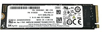 OEM SK HYNIX HFS256GDE9X081N 256GB M.2 PCIe NVME Solid State Drive SSD 2280 M Key