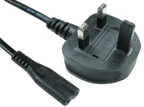 Cables CDL 3m UK Plug to C7 Mains Lead