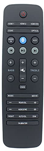 Fernbedienung Ersatz für Philips Fidelio B5 Soundbar B5/12 B5/37 B5/79