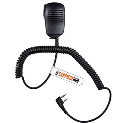 Earpiece Hub Speaker Mic for ICOM 2 pin Radio