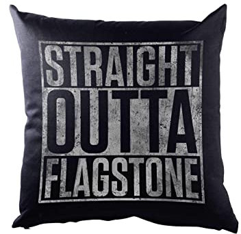 Urban Backwoods Straight Outta Flagstone Kissen Dekokissen