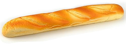 Aatacas Soft Toast Bread Baguette Shape Anti-Skid Keyboard Wrist Rest Support for Office,Computer,Laptop& Mac,Slow Bounces Back Foam for Easy Typing & Pain Relief