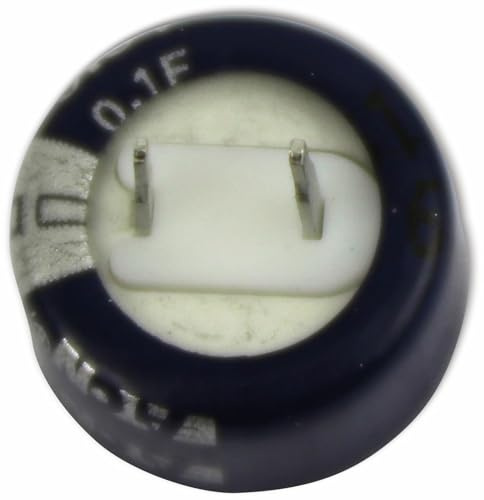 EATON Gold Cap-Elko 0,1F, 5,5V, axial, RM 5 mm, KW-5R5C104-R