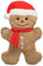 Gingerbread Man Shape 750ml Hot Water Bottle