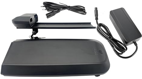 PowerSmart 36V 14,5Ah Akku Li-ion Batterie Ersatz für F.lli Schiano E-Moon, Women's E-Moon, E-Ride 28 Inch City, mit Halterung
