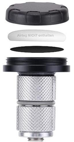 ARVALOLET Ahead-Vorbaukappen-Set mit Diebstahlschutz, Aluminiumlegierung Fahrrad-Gabel-Expander, versteckte Halterung