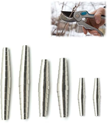 Feder Für Gartenschere, Gartenschere Feder Ersatz, Ersatzfeder für Gartenschere, Gartenschere Federn, Rebscherenfeder Edelstahl, Universal Spiral-Gartenschere Federn Ersatzteilset, 6 Stück