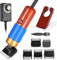Hlieeosfcn Carpet Trimmer 200W Tufting Trimmer Kit with Shearing Guide and 2 Blades for Rug Sculpting