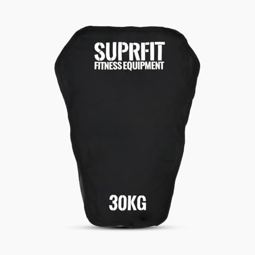 Suprfit Husafell Strongman Sandbag - Spezielle Form für einfaches Umarmen und Heben, ideal für Kraft- und Ausdauertraining. Individuell befüllbar für Flexible Trainingsgewichte. (30 Kg)