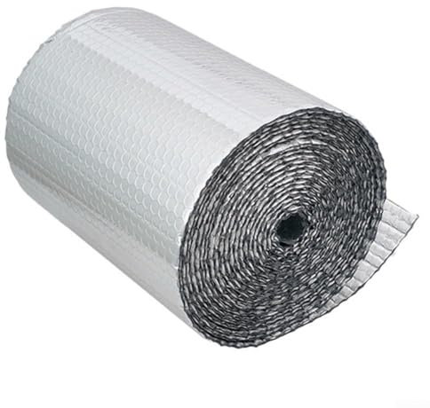 Panneaux réflecteurs pour radiateur, 60 cm x 3 m, double couche en aluminium à bulles, panneaux réflecteurs thermiques