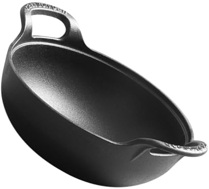 Toddmomy Camping Cast Iron Skillet Cast Iron Pot for Outdoor Cooking for