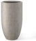 Kante Planter, Weathered Concrete, 24 Tall