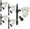 KPJFZFEY Lot de 5 vis de tendeur de chaîne for tronçonneuse Husqvarna 365 371 372 XP 385 390 570 575 576 362