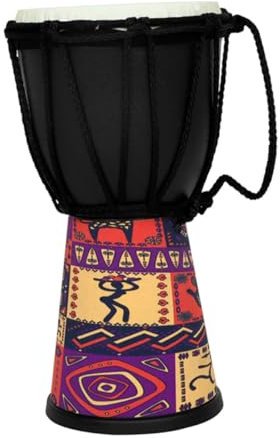 UPKOCH Djembe Trommel für Kinder Anfänger Afrikanische Handtrommel Leichtes Musikinstrument für Schule und Freizeit