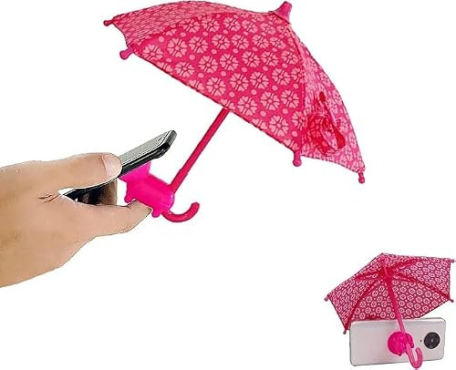 Yzalen Handy Halter, Telefon Schirm Saug-Cup Halter, niedliche Telefon Halter mit Sonnenschirm, Saug Cup Ständer für Outdoor Reisen oder Indoor