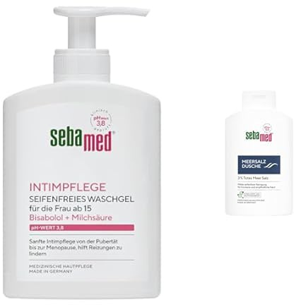 Sebamed Intim-Waschgel pH 3,8 + Sebamed Meersalz Dusche 400 ml