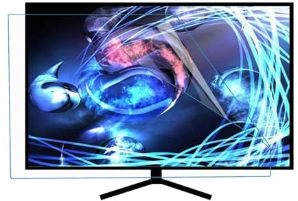 tyfuture Frosted/Matte TV Screen Protector Anti Blue Light Anti Glare Anti-radiation Screen Protective Film Reduce Eye Fatigue, For LCD Display(37 inch 819x460mm)