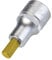 HAZET 986A-5/16 Hexagon Profile Screwdriver Socket - CVD-Tin Coated