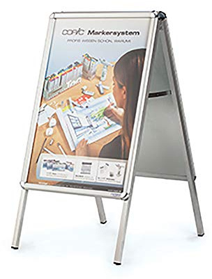 magnetoplan 61 Ersatzfolie-Set für Plakatständer SP A2