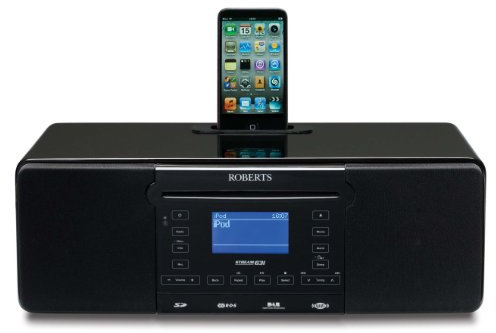 Roberts STREAM63i CD/DAB/FM Internet Sound System with iPod Dock and Record Facility