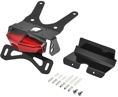 DRC Edge-2 Kennzeichenhalter CRF250L / M 12-14 rotes Rücklicht, Nummernschildbeleuchtung