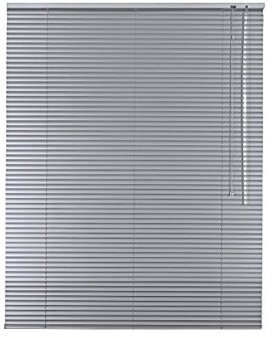 Easy-Shadow Standard Alu-Jalousie Jalousette zum Klemmen ohne Bohren 120 x 150 cm Silber - 120x150 cm - inkl. Klemmhalter