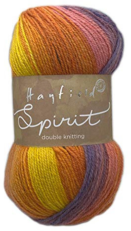 Sirdar/Hayfield Spirit DK 100 g Strickgarn Streifen zum Selbststricken Zest 400