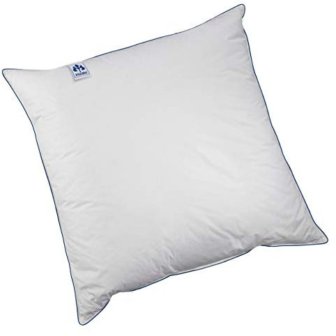 Irisette Kissen Svea Daunen/Feder weiß Größe 80x80 cm