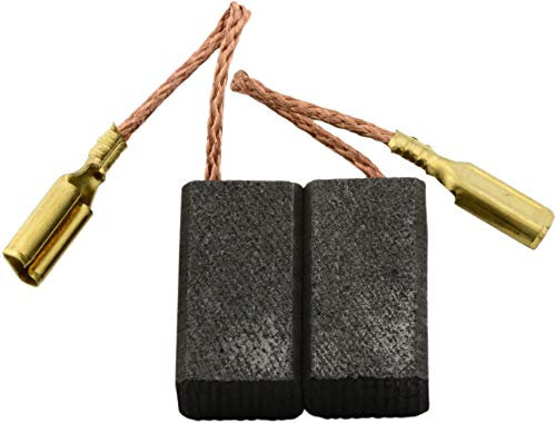 Buildalot Universal Kohlebürsten bu_8719468497643 für Skil Schleifer 9371, Skil Schleifer 9376, Skil Winkelschleifer 9003-6x8,4x15mm - 0,24x0,33x0,59'' - Mit Kabel und Stecker - Ersatz für Originalt