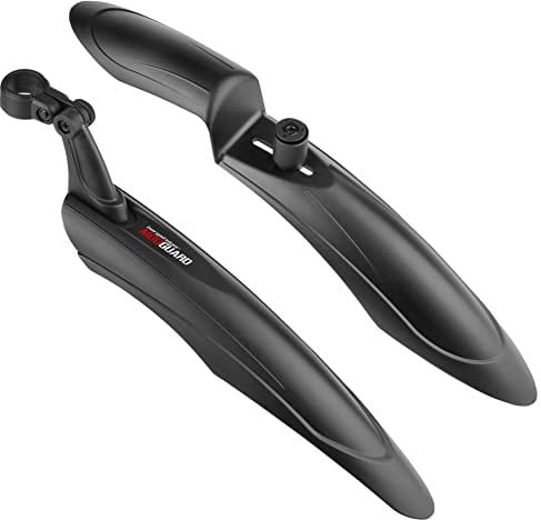 Bergsteiger Schutzblech-Set Mudguard, Varianten für alle Größen und Fahrräder, [20 und 24 Zoll] und [24, 26, 28 und 29 Zoll], für alle Mountainbike/MTB, Original Fahrrad-Zubehör