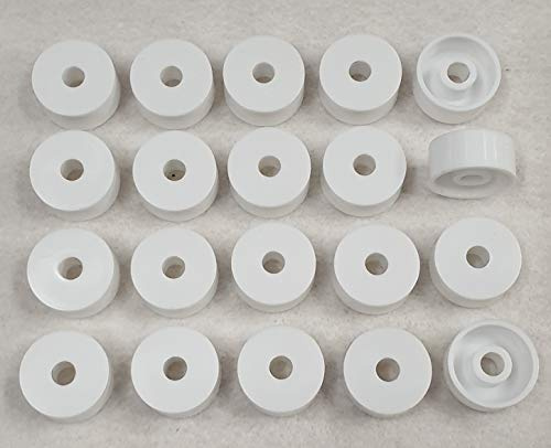 Hallis Hudson 20 x Curtain Track Fixing Spacers Blind Track Fixing Washers Discs